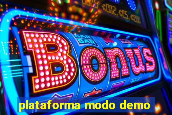 plataforma modo demo